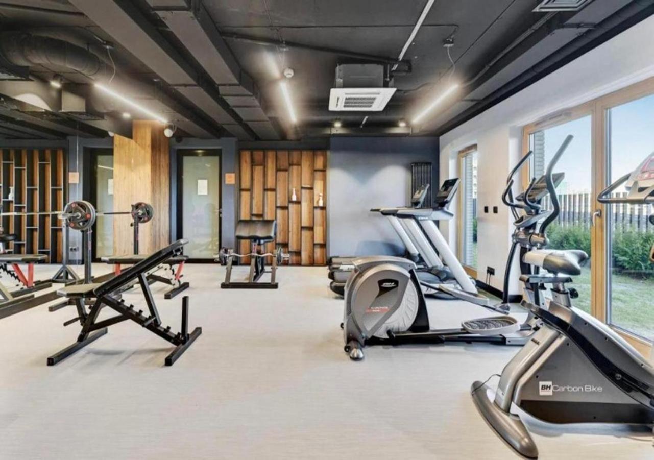 Gdansk Nadmotlawie Apartments - Sauna, Gym&Parking Included In The Price Of The Apartment מראה חיצוני תמונה