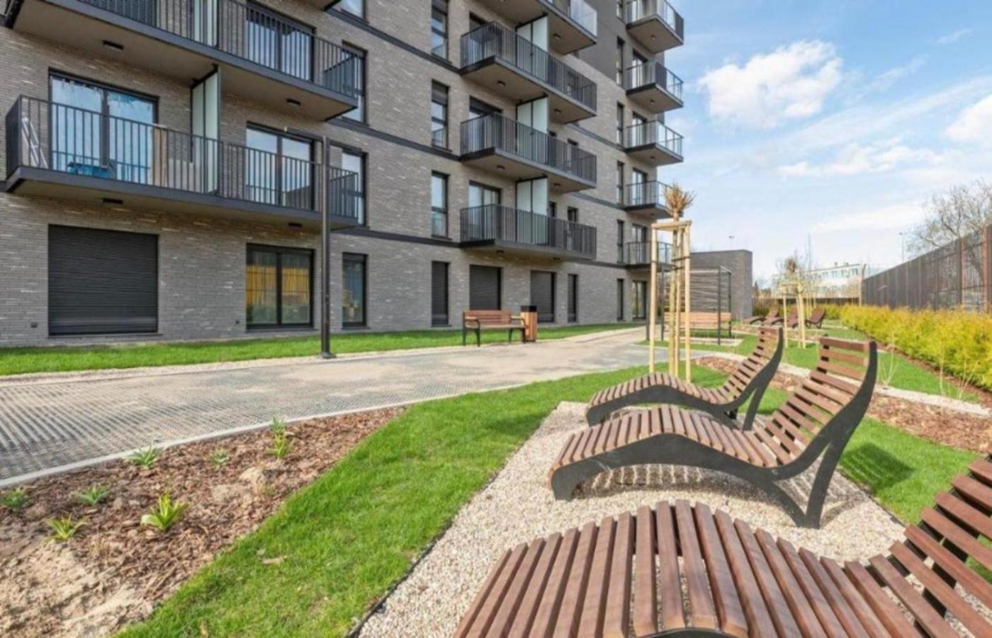 Gdansk Nadmotlawie Apartments - Sauna, Gym&Parking Included In The Price Of The Apartment מראה חיצוני תמונה